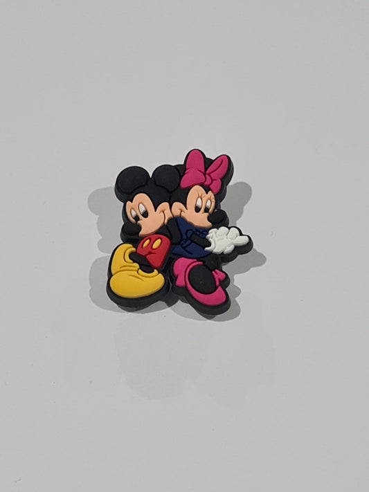 Micky and Minnie Mouse 1.0 Charm / Jib - DAPAH Creations