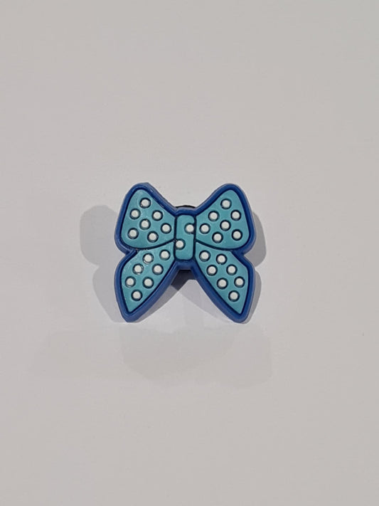 Blue Bow Charm / Jib - DAPAH Creations