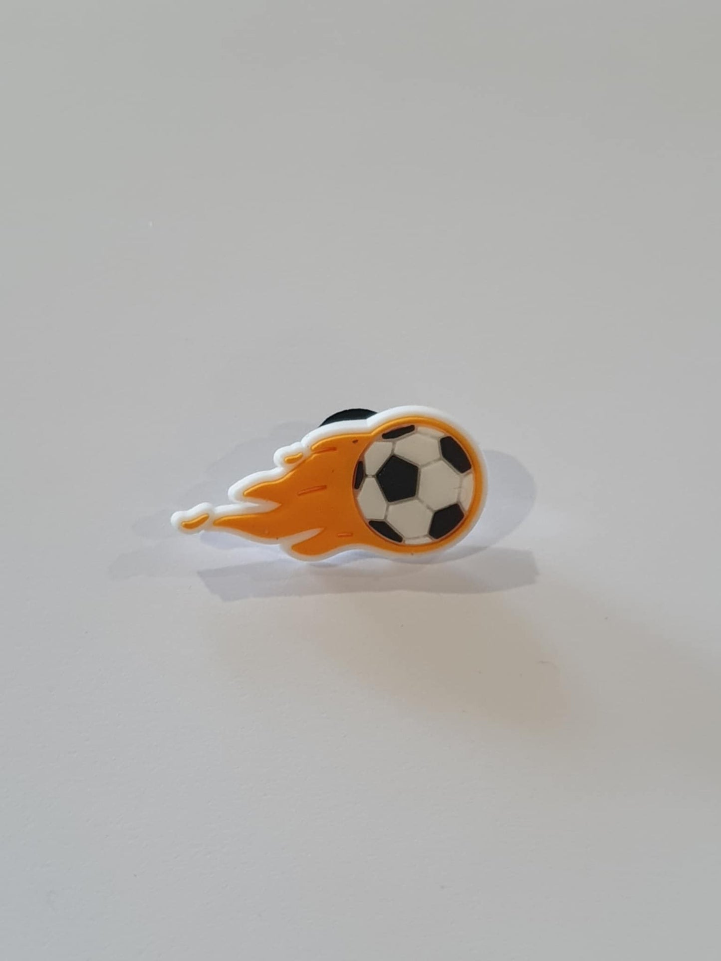 Football on Flames Soccer Ball - DAPAH Creations