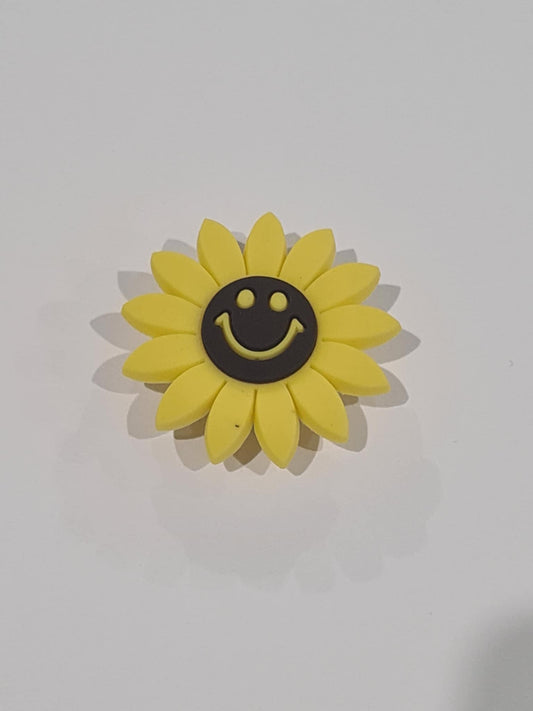 Sunflower 5.0 Smiley Face Charm / Jib - DAPAH Creations