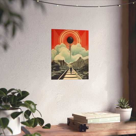 Surreal Retro 8.0 Metal Wall Art