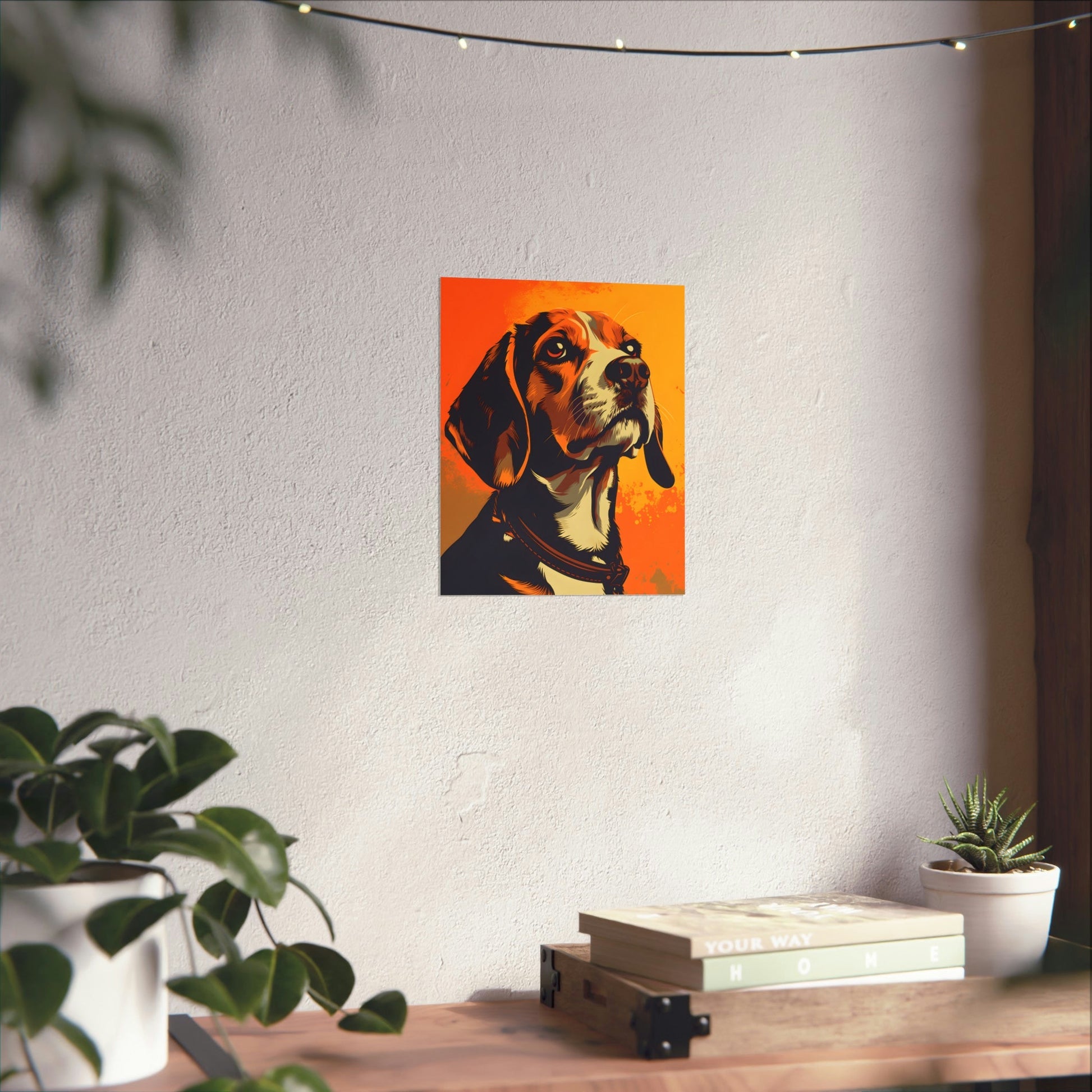 Retro Beagle Metal Wall Art - DAPAH Creations