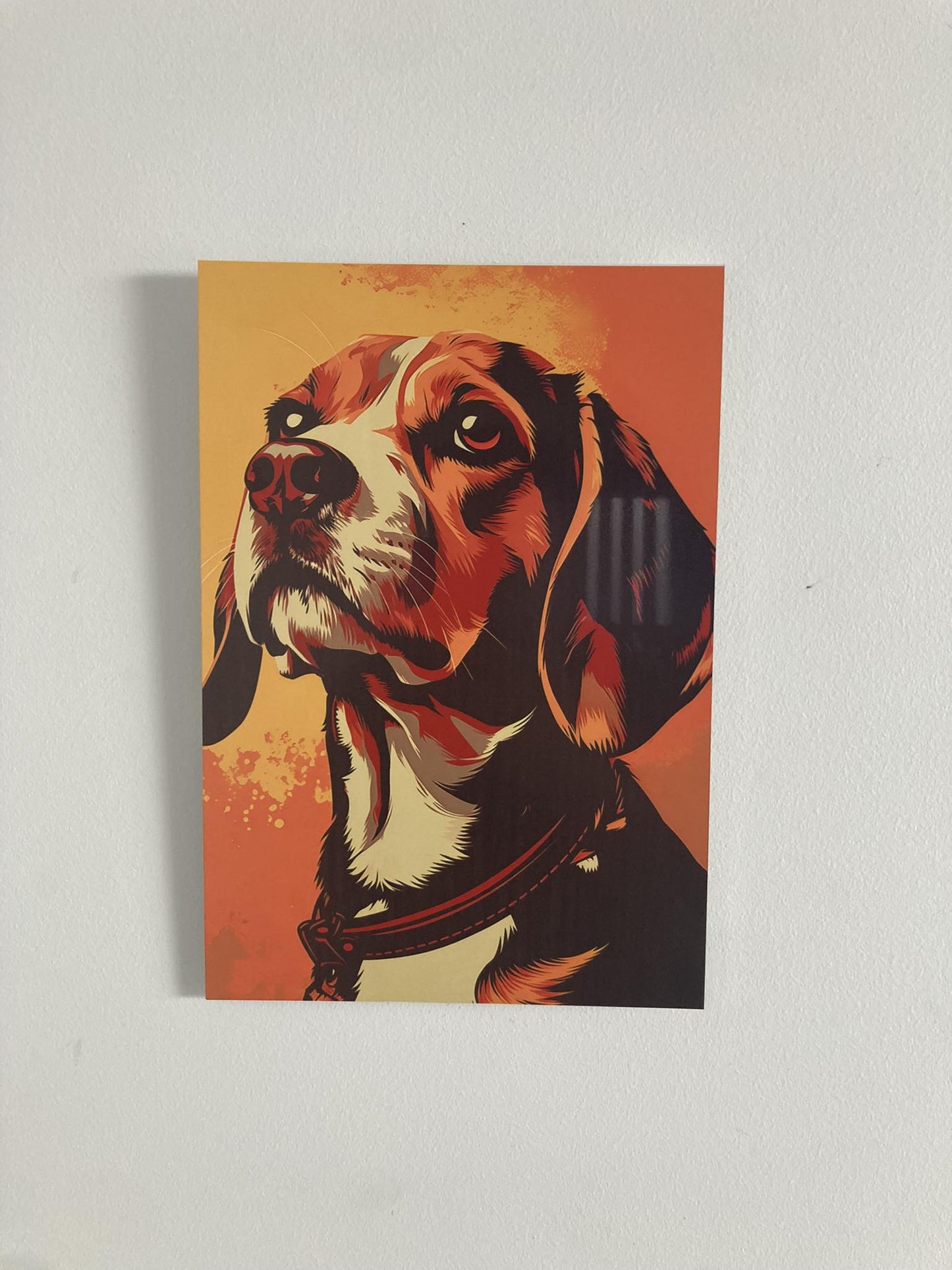 Retro Beagle Metal Wall Art - DAPAH Creations