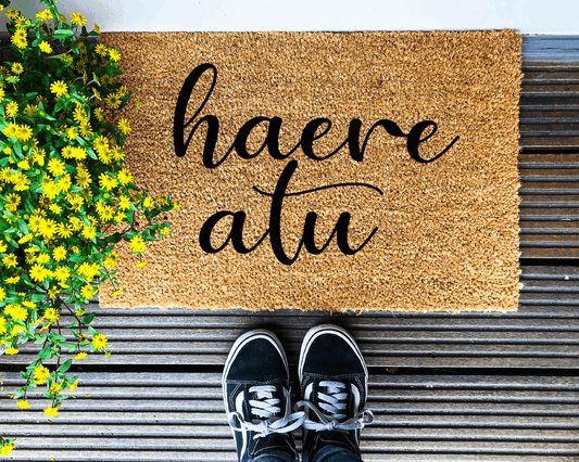 Haere Atu - Coir Doormat - DAPAH Creations