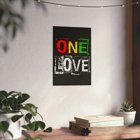 One Love Reggae - Metal Wall Art - DAPAH Creations