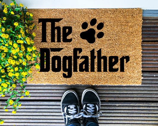 The Dogfather - Coir Doormat