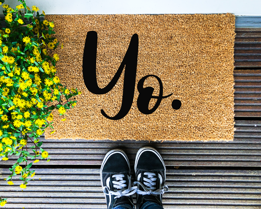 Yo - Coir Doormat